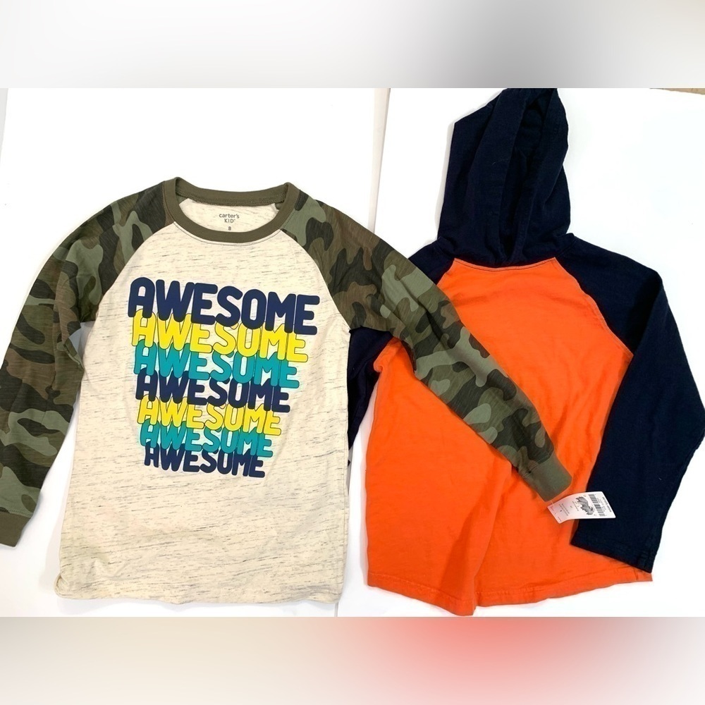 Boys 7-8 Long Sleeve T-Shirts Carter’s Gymboree